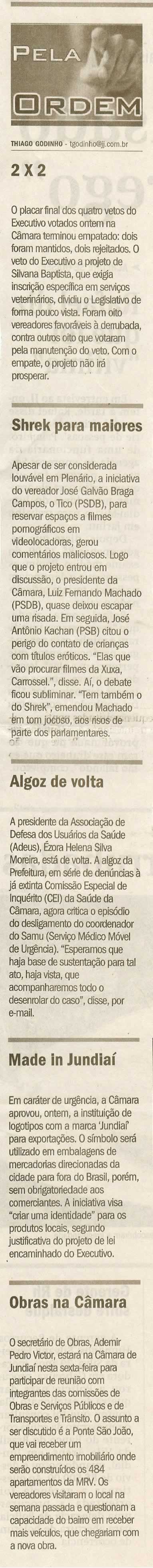 Jornal de Jundiaí - 14/05/2008