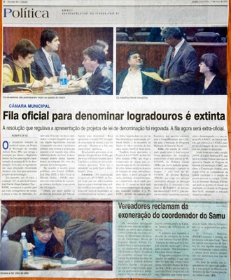 Jornal da Cidade - 14/05/2008