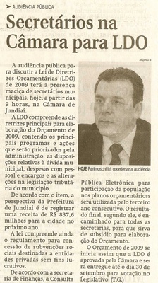 Jornal de Jundiaí - 14/05/2008