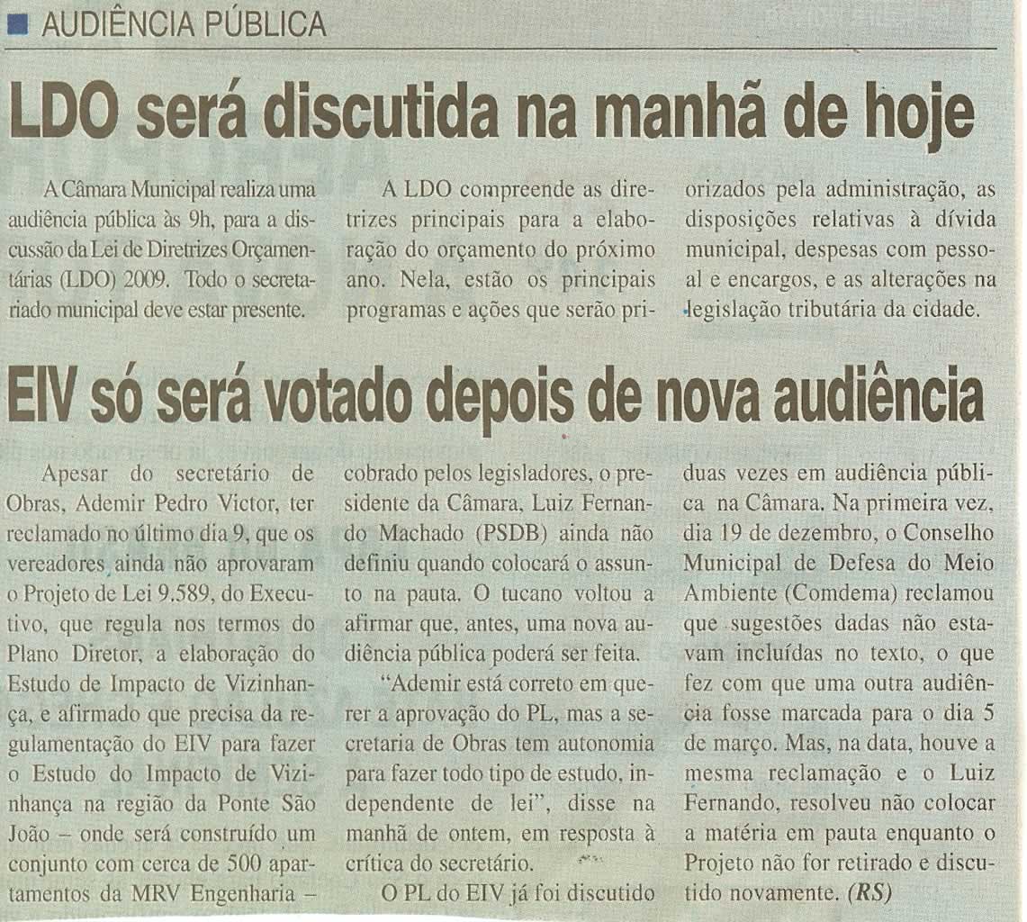 Jornal da Cidade - 14/05/2008