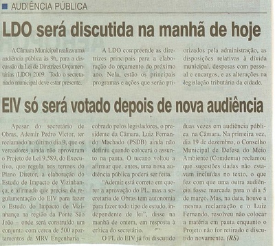 Jornal da Cidade - 14/05/2008