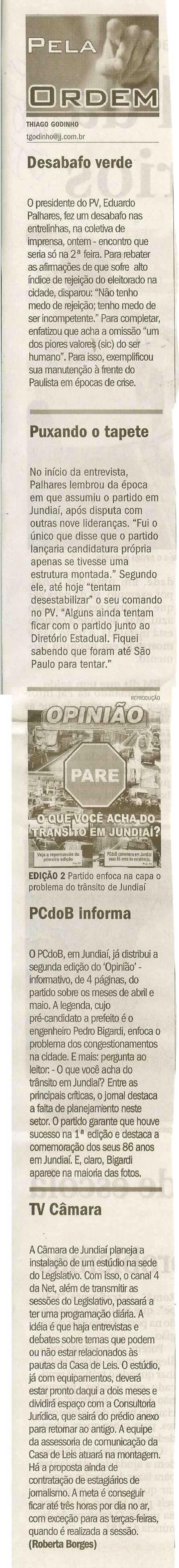 Jornal de Jundiaí - 16/05/2008