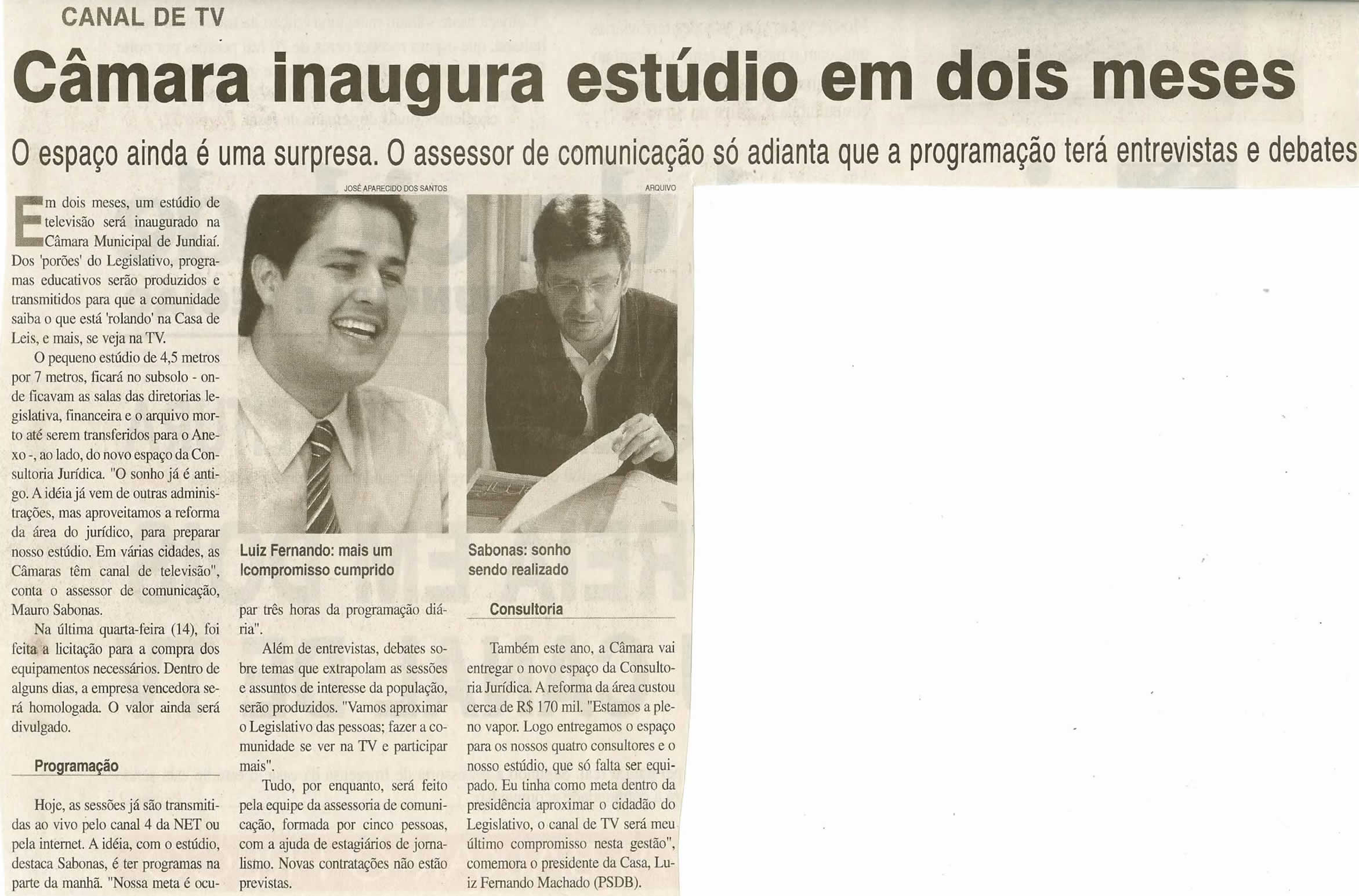 Jornal da Cidade - 16/05/2008