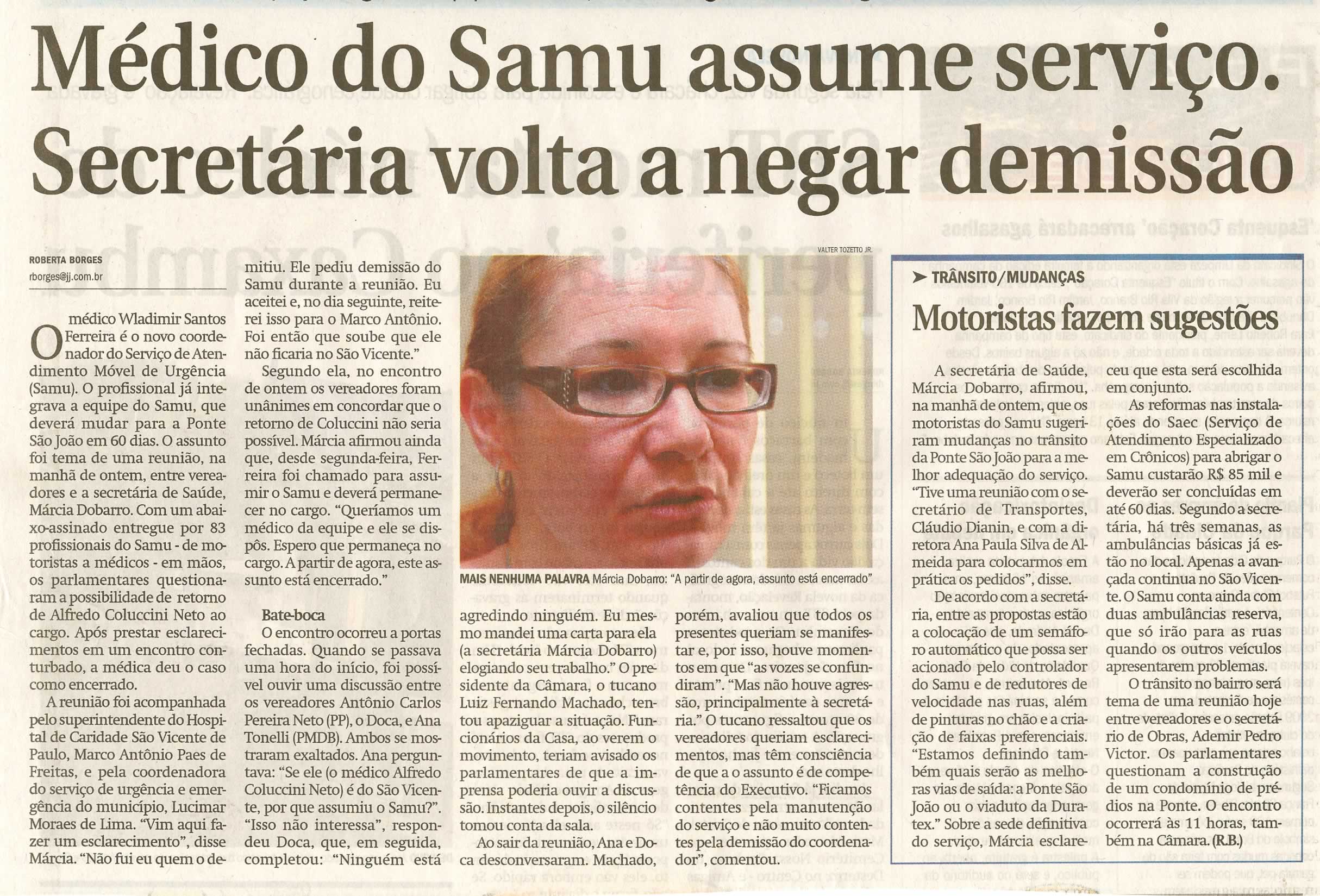 Jornal de Jundiaí - 16/05/2008