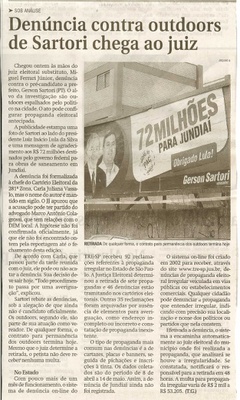 Jornal de Jundiaí - 16/05/2008