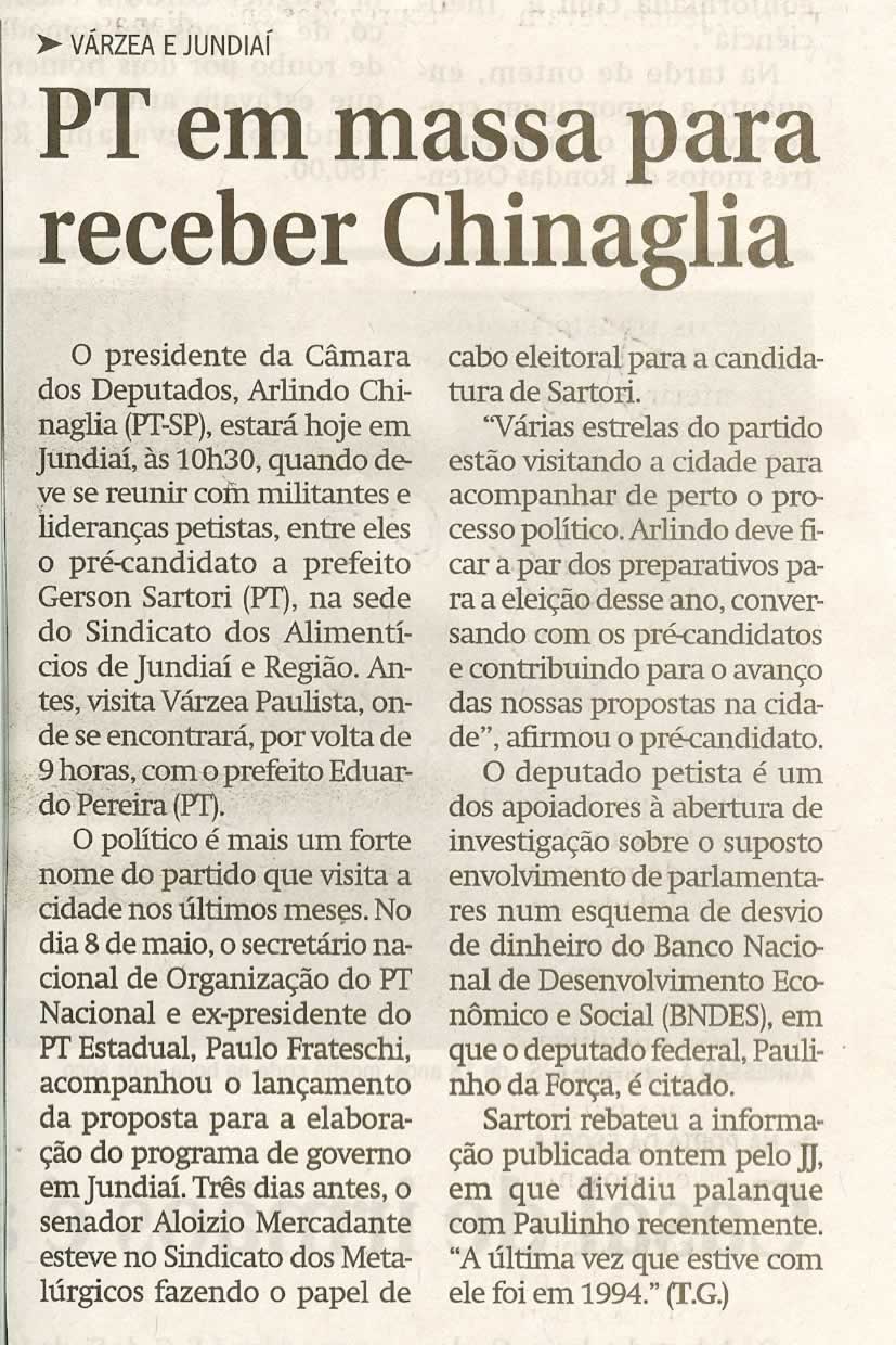Jornal de Jundiaí - 16/05/2008