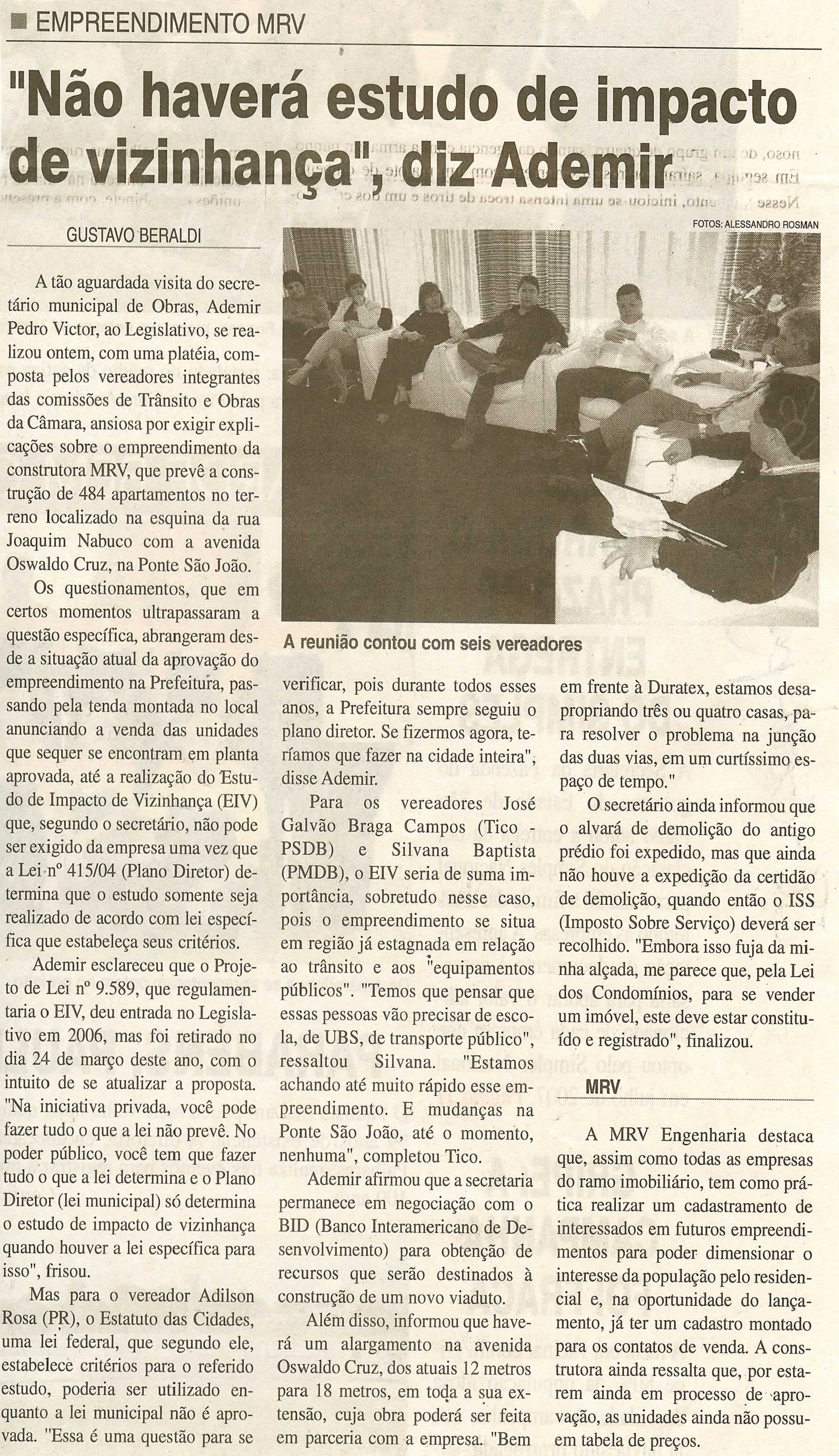 Jornal da Cidade - 17/05/2008
