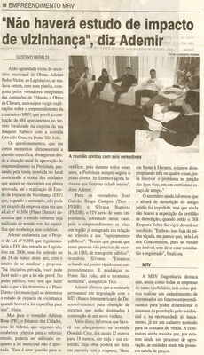 Jornal da Cidade - 17/05/2008