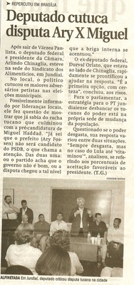 Jornal de Jundiaí - 17/05/2008