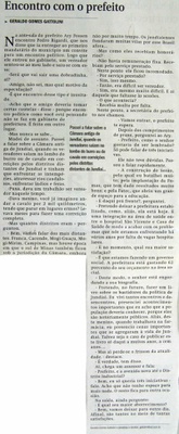 Jornal de Jundiaí - 19/05/2008