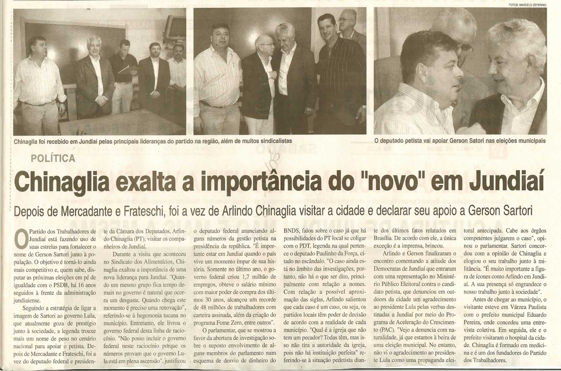 Jornal da Cidade - 19/05/2008