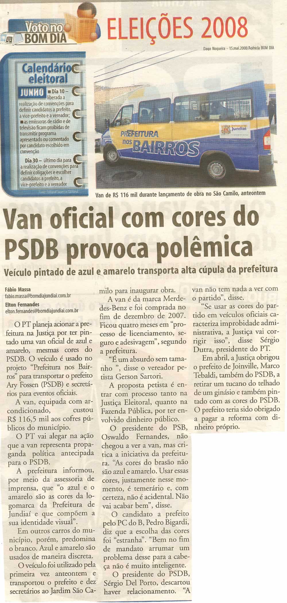 Bom Dia Jundiaí - 17/05/2008