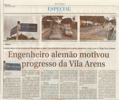 Jornal de Jundiaí - 18/05/2008