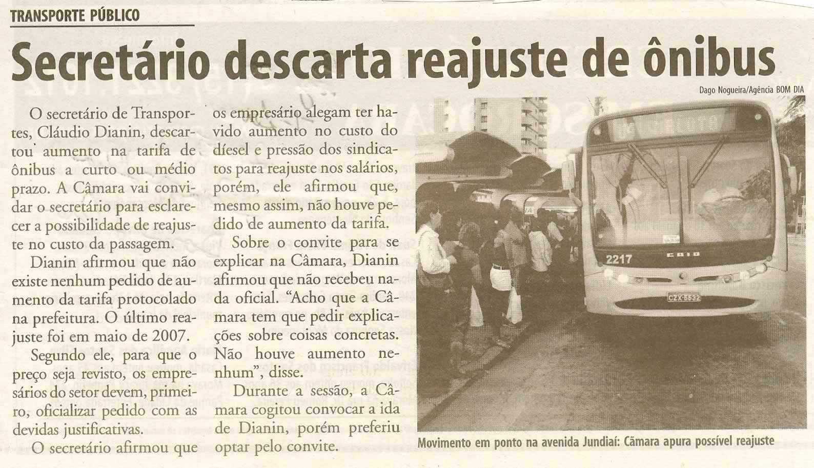 Bom Dia Jundiaí - 21/05/2008