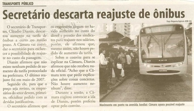 Bom Dia Jundiaí - 21/05/2008