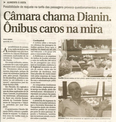 Jornal de Jundiaí - 21/05/2008