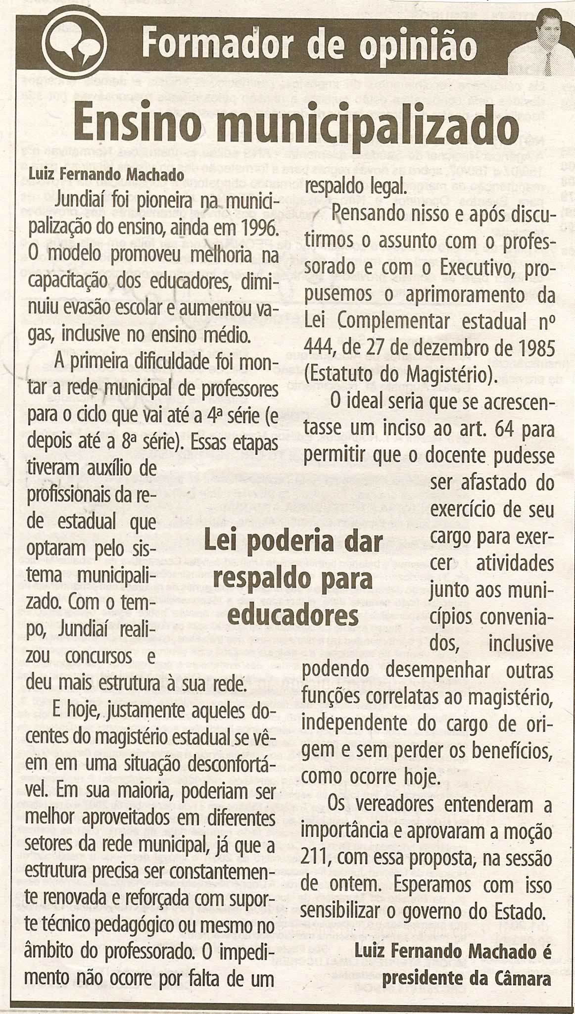 Bom Dia Jundiaí - 21/05/2008