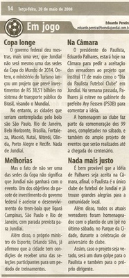 Bom Dia Jundiaí - 20/05/2008