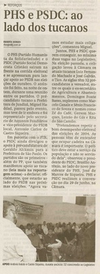 Jornal de Jundiaí - 20/05/2008