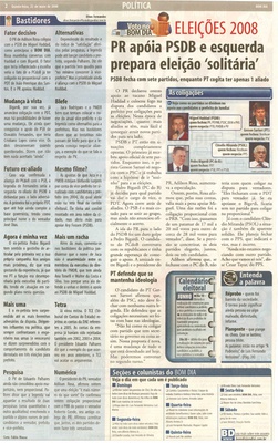 Bom Dia Jundiaí - 22/05/2008