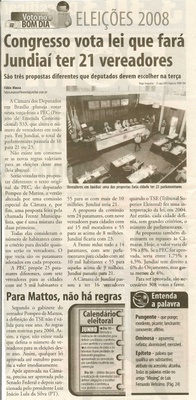 Bom Dia Jundiaí - 25/05/2008