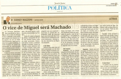 Jornal de Jundiaí - 25/05/2008
