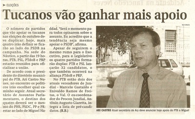 Jornal de Jundiaí - 26/05/2008