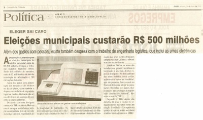 Jornal da Cidade - 24/05/2008