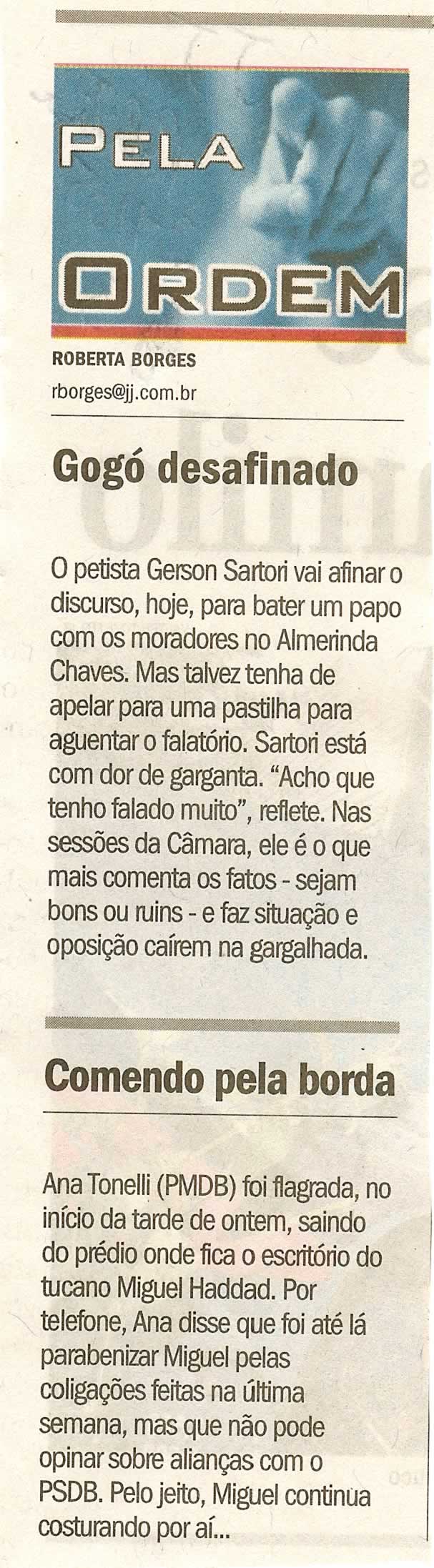Jornal de Jundiaí - 24/05/2008