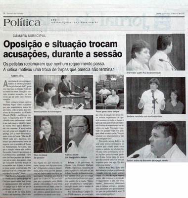 Jornal da Cidade - 28/05/2008