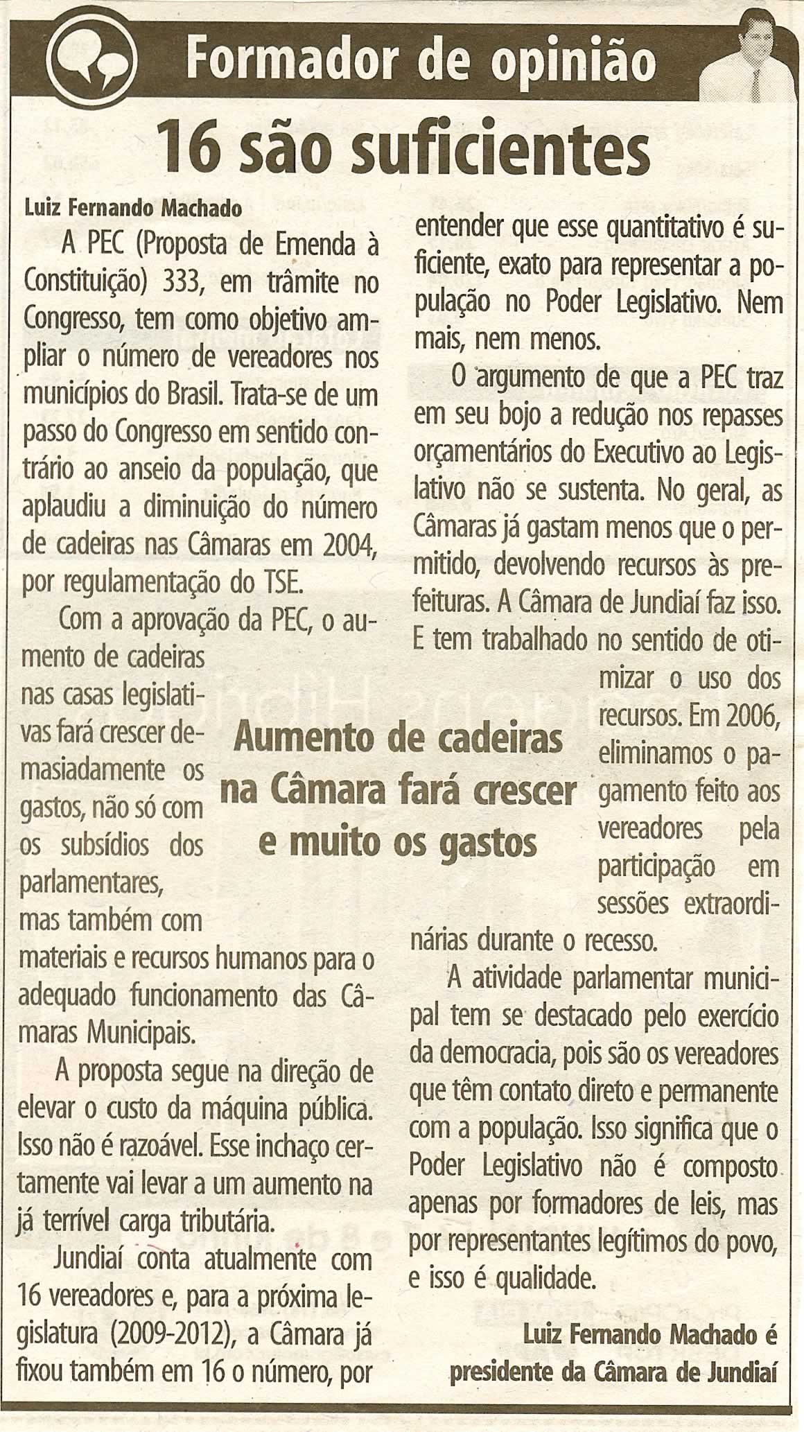 Bom Dia Jundiaí - 28/05/2008