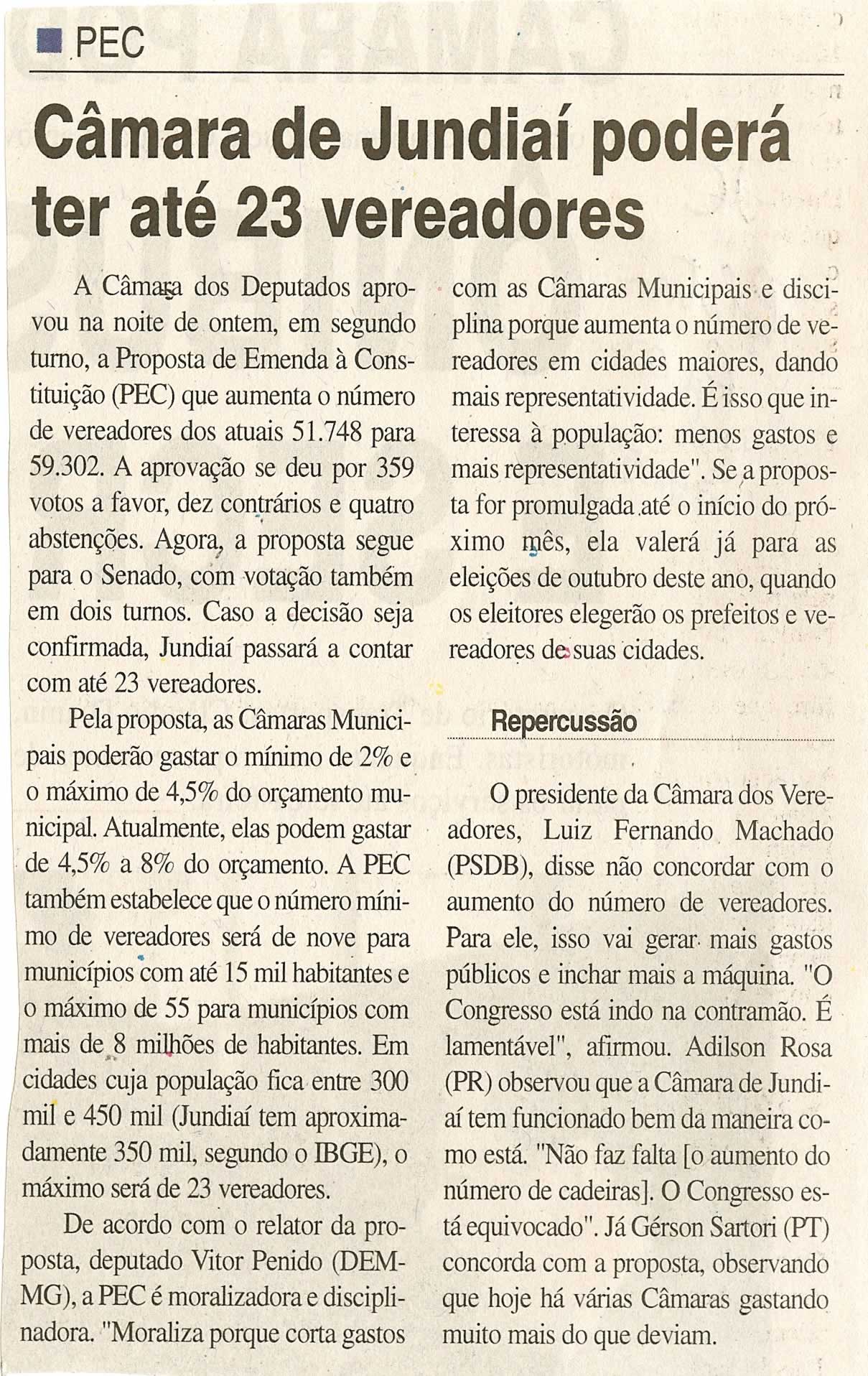 Jornal da Cidade - 29/05/2008