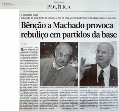 Jornal de Jundiaí - 29/05/2008