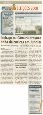 Bom Dia Jundiaí - 30/05/2008