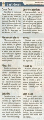 Bom Dia Jundiaí - 31/05/2008