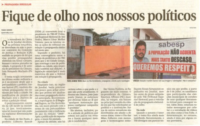 Jornal de Jundiaí - 01/06/2008