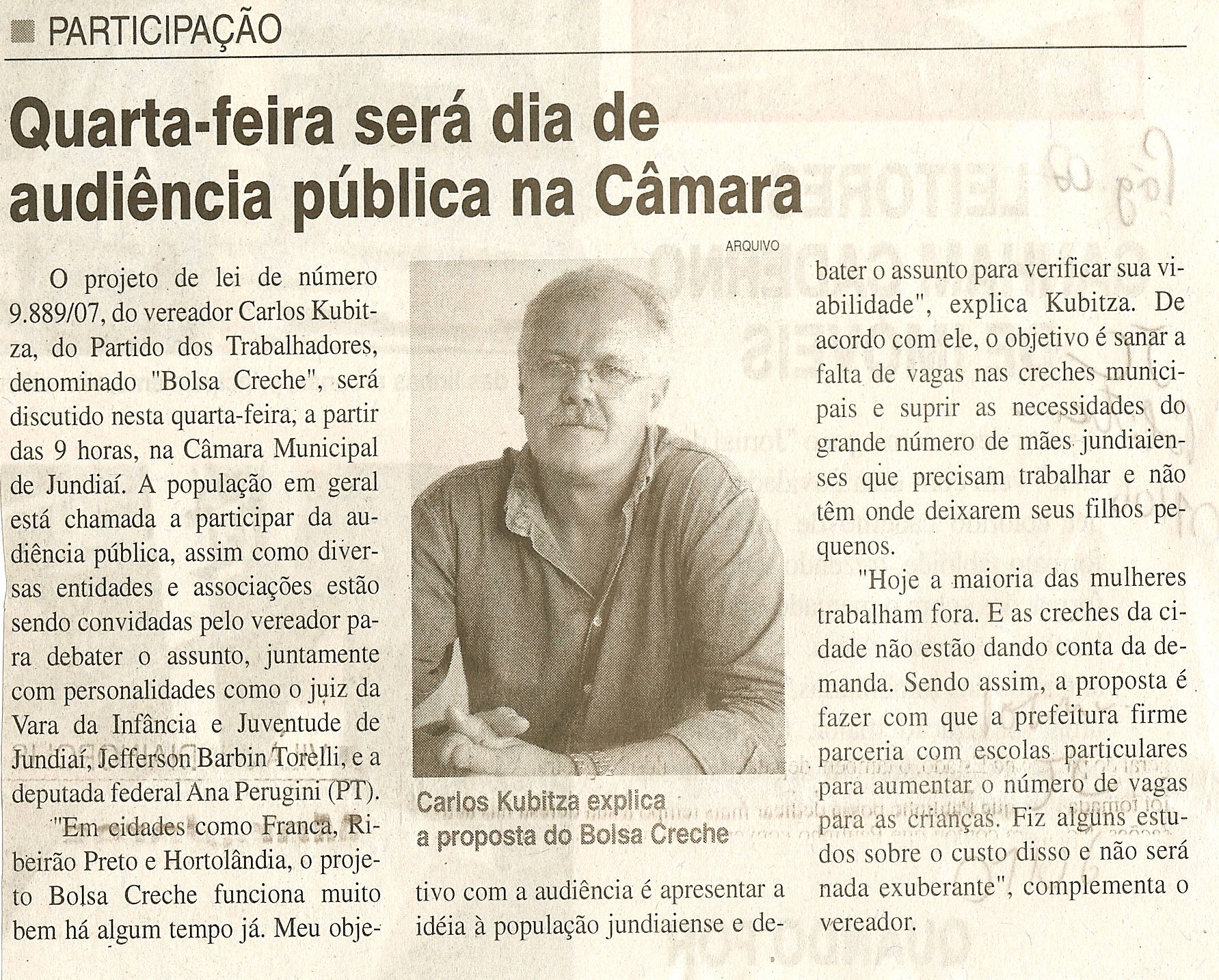 Jornal da Cidade - 01/06/2008