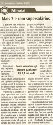 Bom Dia Jundiaí - 02/06/2008