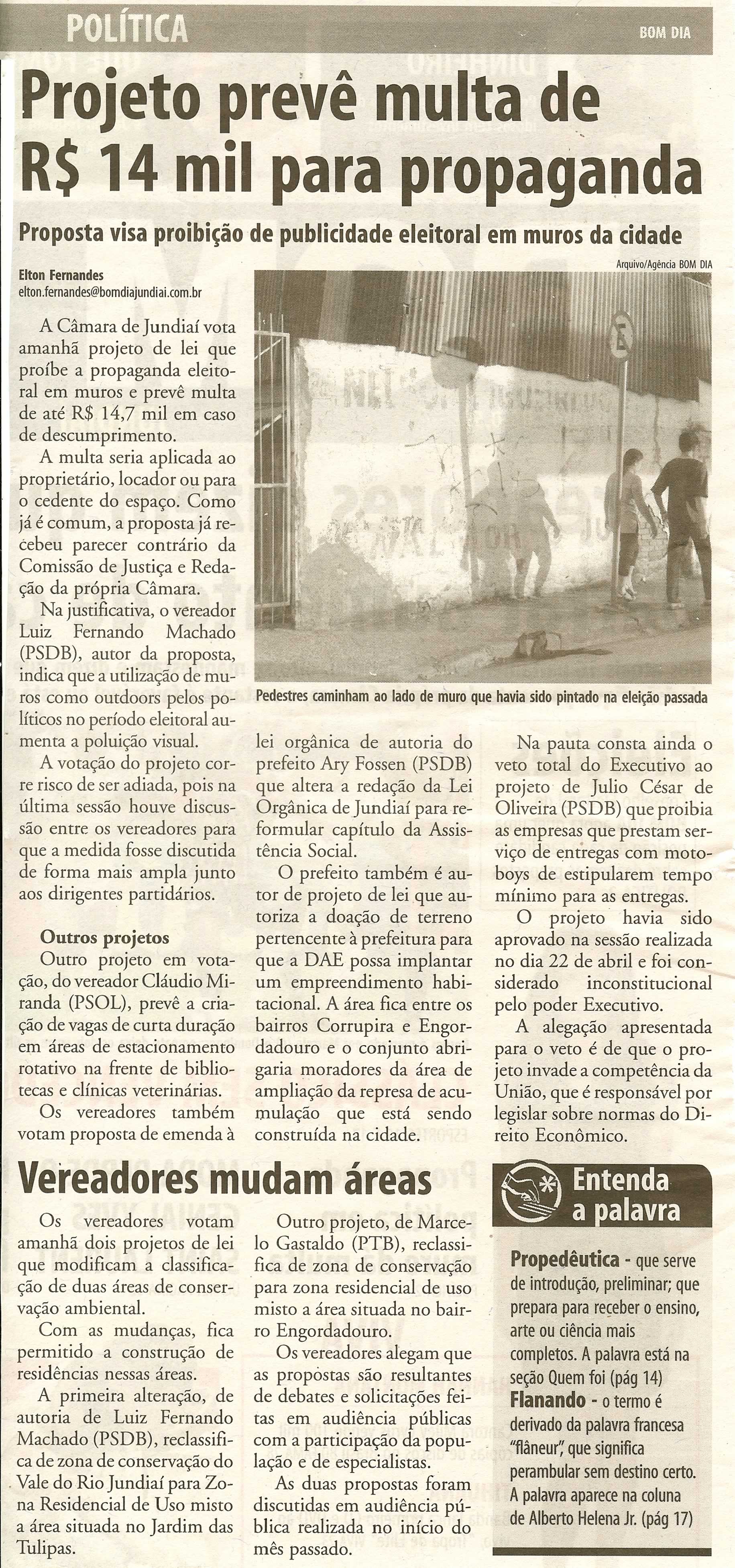 Bom Dia Jundiaí - 02/06/2008