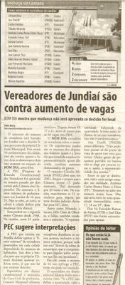 Bom Dia Jundiaí - 02/06/2008