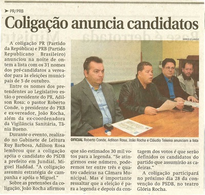 Jornal de Jundiaí - 04/06/2008