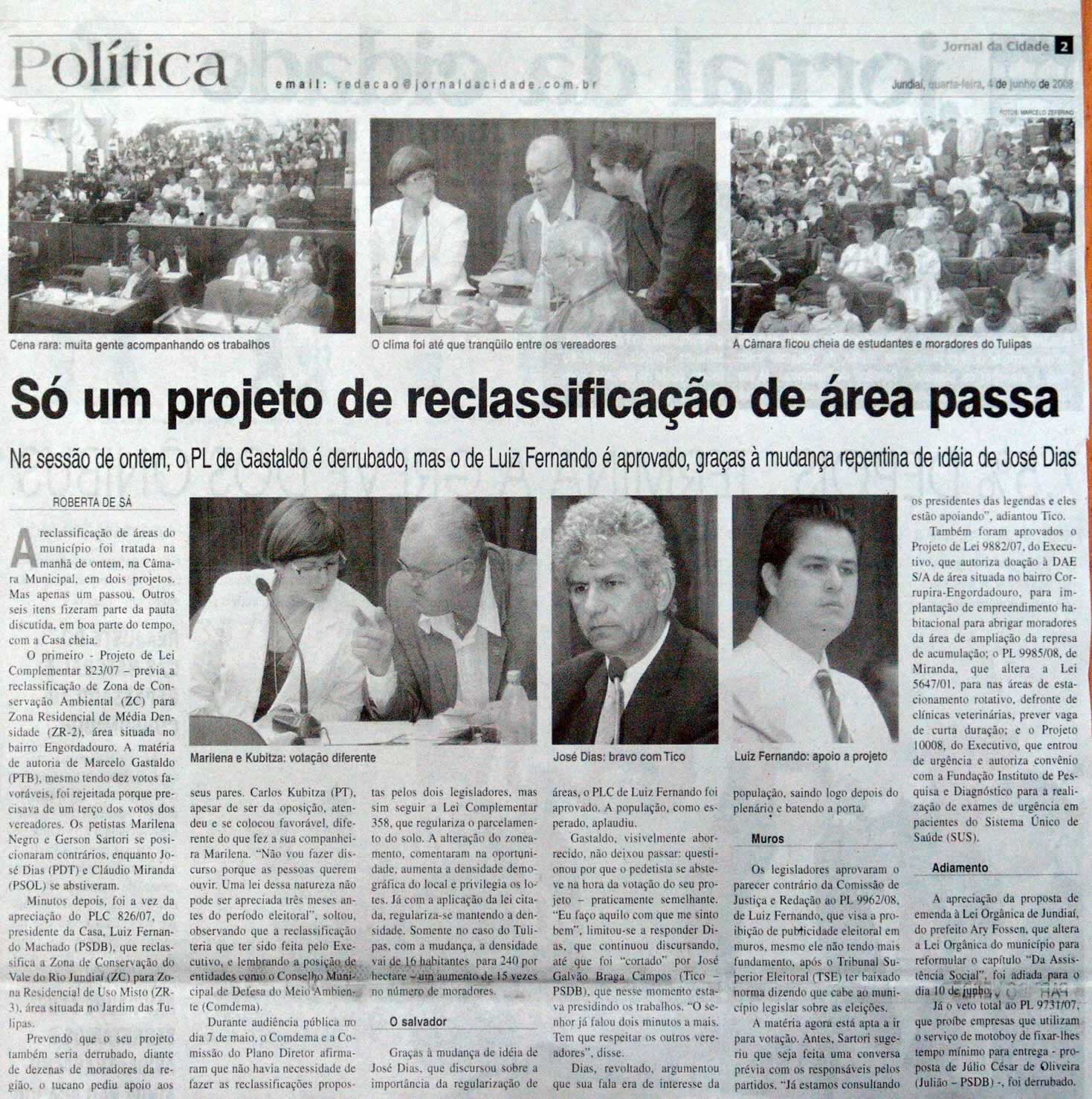 Jornal da Cidade - 04/06/2008