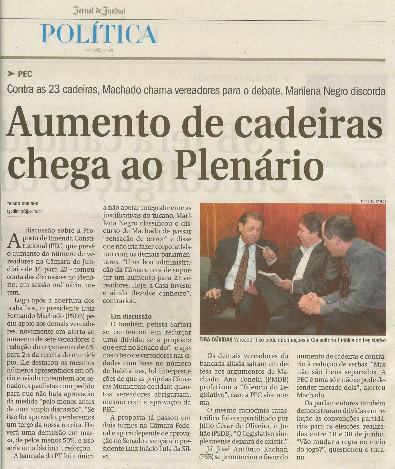 Jornal de Jundiaí - 04/06/2008