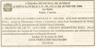 Jornal de Jundiaí - 07/06/2008