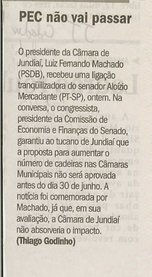 Jornal de Jundiaí - 07/06/2008