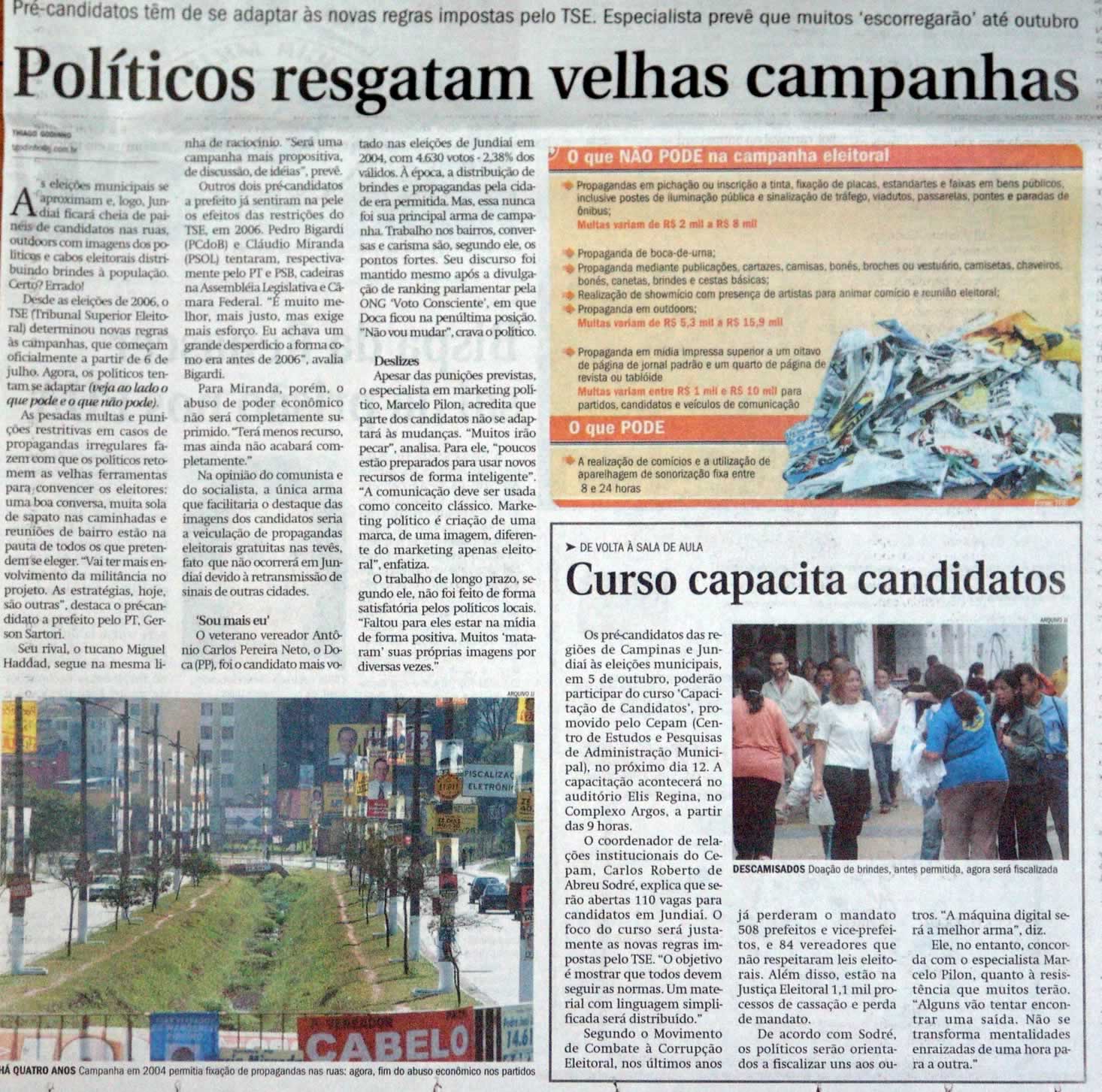 Jornal de Jundiaí - 08/06/2008