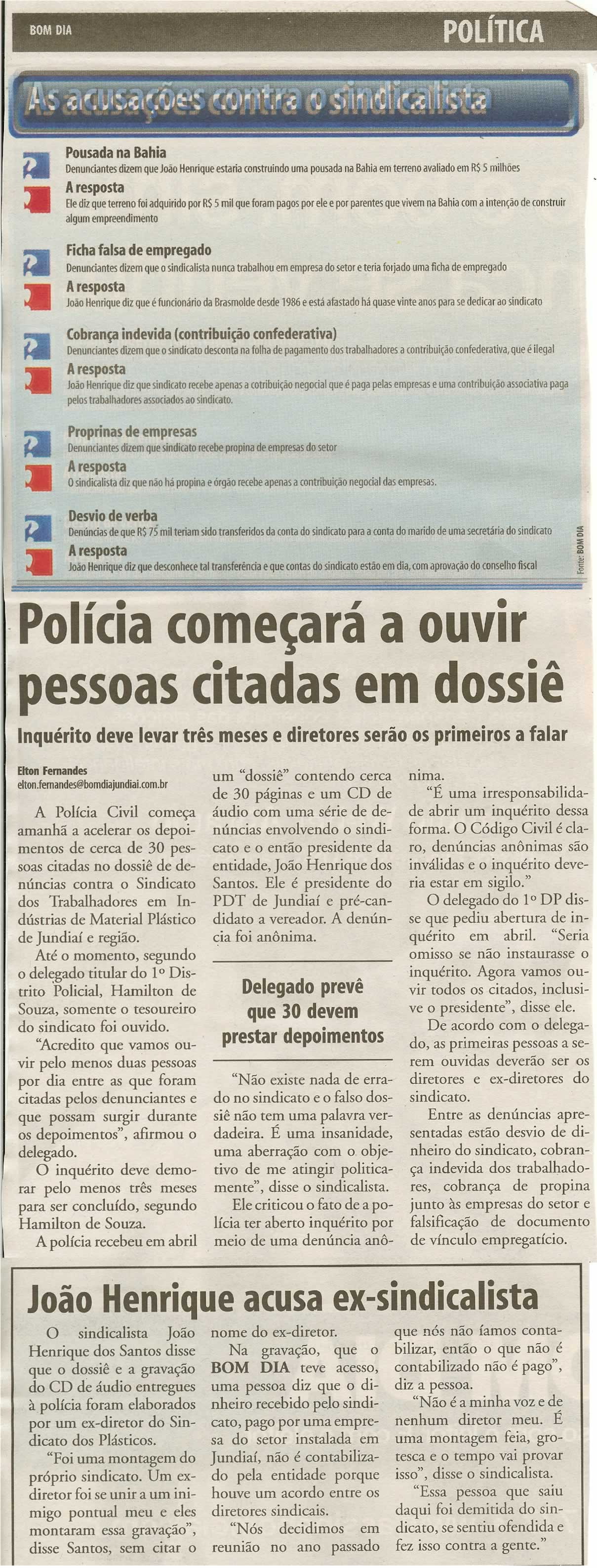 Bom Dia Jundiaí - 10/06/2008