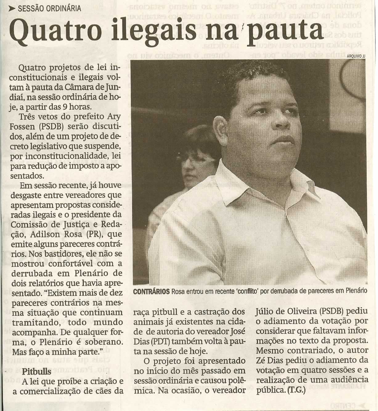 Jornal de Jundiaí - 10/06/2008