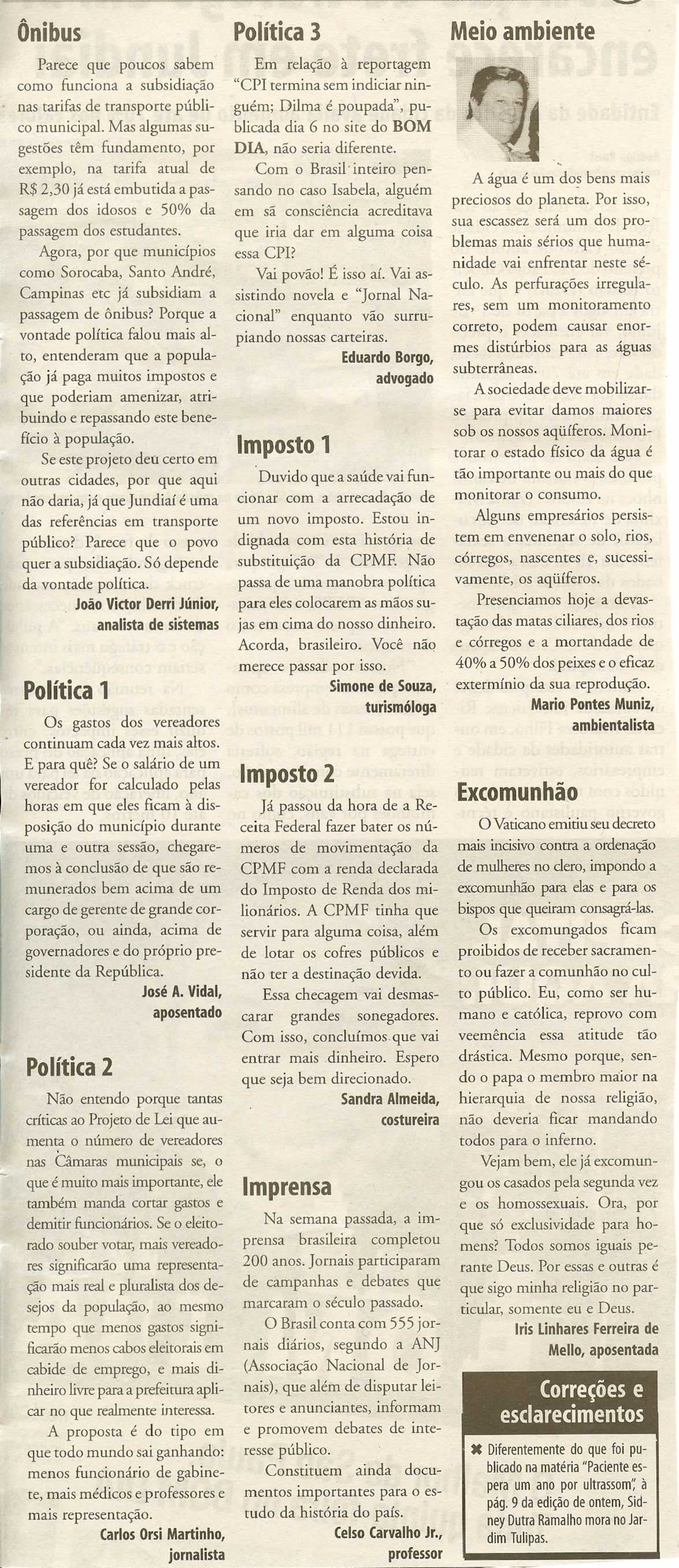 Bom Dia Jundiaí - 10/06/2008