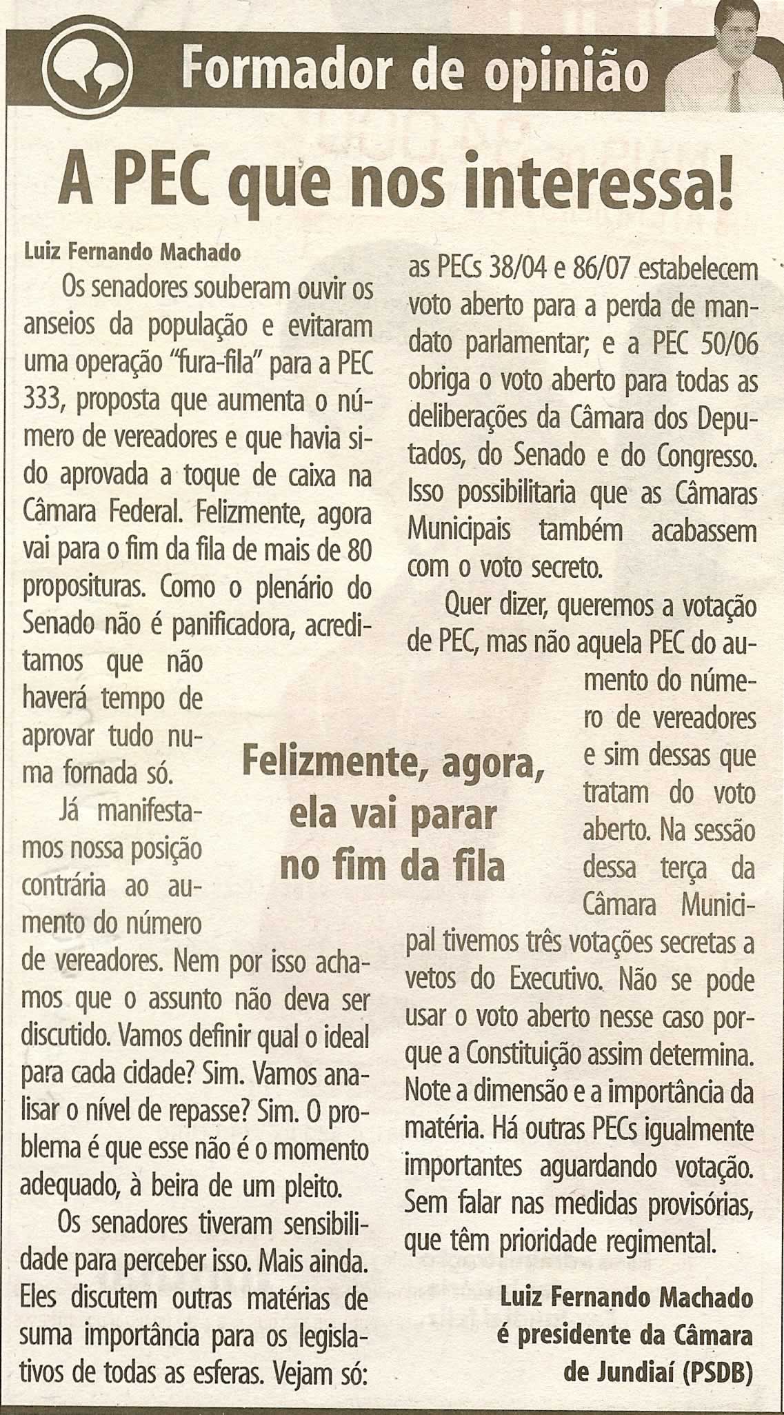 Bom Dia Jundiaí - 11/06/2008